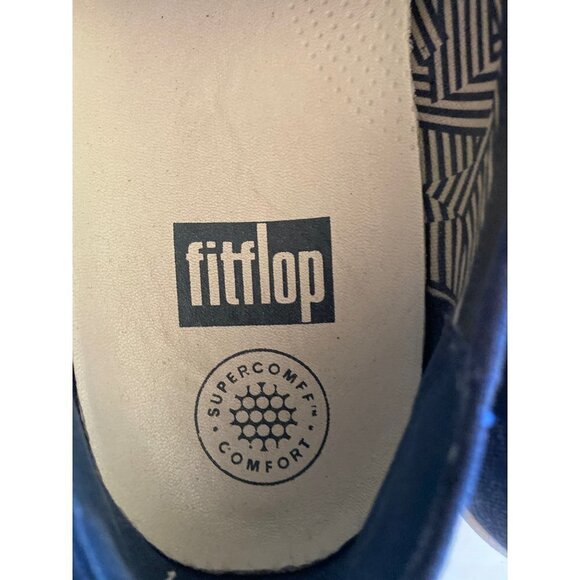 FitFlop SuperKate Loafers Midnight Navy Size US 7 EU 38 - Picture 4 of 7